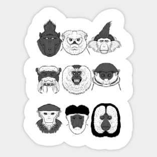 Apes Sticker